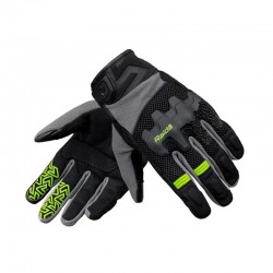 Raida Drift Motorcycle Gloves Hiviz