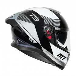 MT THUNDER3 Pro Diversity Gloss Grey Helmet