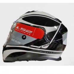 LS2 FF800 Storm II Dodger Gloss Black White Helmet