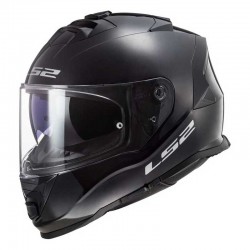 LS2 FF800 Storm II Solid Gloss Black Helmet D-ring