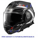 LS2 FF901 Advant XC Future GL White Blue Carbon Helmets