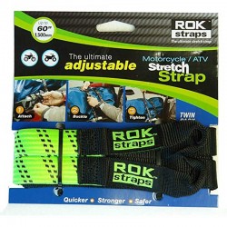 ROK Straps HD 25mm Adjustable -Green black
