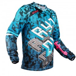 Rynox Fusion Neo Offroad Cyber Blue Jersey