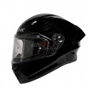 SMK Stellar Gloss Black Helmet (GL200)