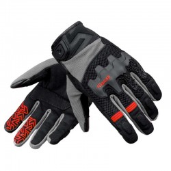 Raida Drift Motorcycle Gloves Red