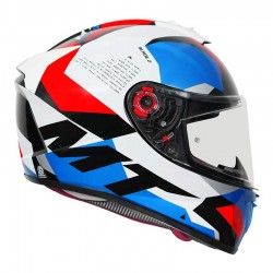 MT Blade 2SV Fade Gloss White Helmet