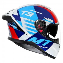 Mt Thunder3 Pro Deep Gloss Blue Helmet