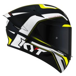 KYT TT Course Grand Prix Black/Yellow Helmet