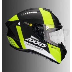 Axxis Draken MP4 gloss Helmet (Black-Flour-Yellow)