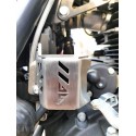 Nexusgears Brushed Stainless Steel Rear Brake Oil Container Guard for Royal Enfield Himalayan