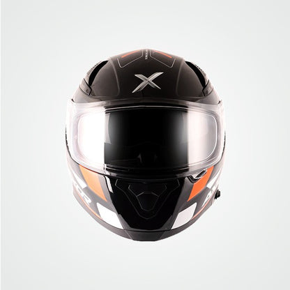 Axor Apex Turbine D/V Gloss Helmet (Black Orange Grey)
