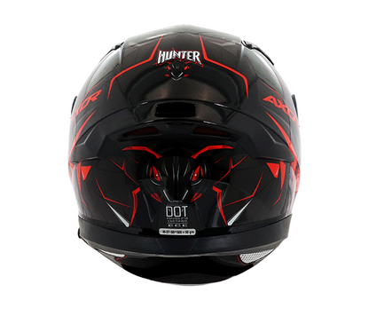 Axor Apex Hunter D/V Gloss Orange Helmet