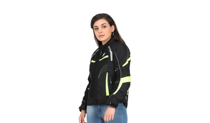 Solace Asmi Ladies Jacket V3.0(Black & Neon)