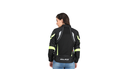 Solace Asmi Ladies Jacket V3.0(Black & Neon)