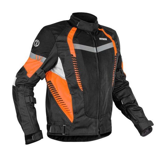 Rynox Tornado Pro 4 Jacket ( Black Orange )