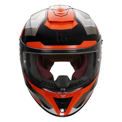 MT Blade 2sv Finish Line Gloss Red Helmet