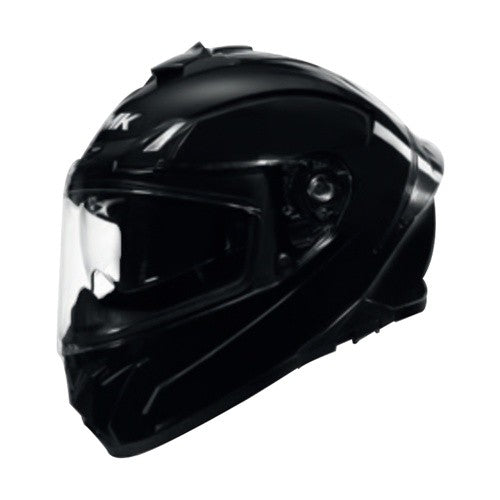 SMK Typhoon Solid Gloss Black (GL200) Helmet