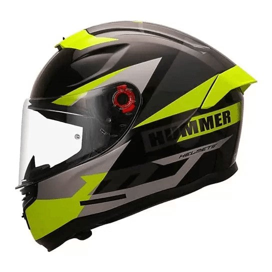 MT Hummer Quo Matt Fluorescent Yellow Helmet