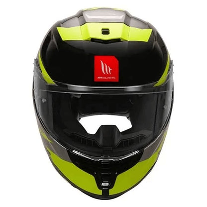 MT Hummer Quo Matt Fluorescent Yellow Helmet