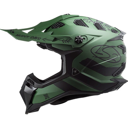 LS2 MX700 SUBVERTER Evo Cargo Matt Military Green Helmet