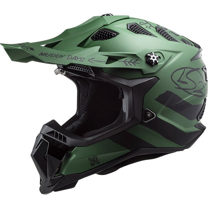 LS2 MX700 SUBVERTER Evo Cargo Matt Military Green Helmet