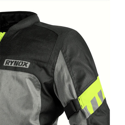 Rynox Helium GT 2 Hi-Viz Green Jacket