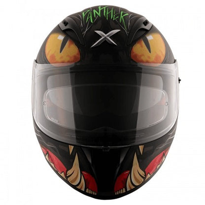 Axor Street Panther Gloss Black Grey Helmet