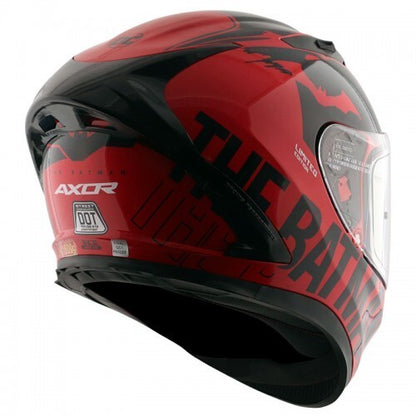 Axor Street  DC Batman Gloss Red Helmet