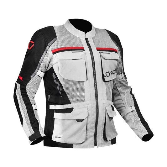 Korda Summit Riding Jacket Silver Red