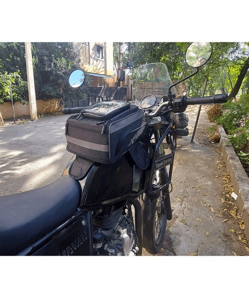 Tryka Gears Ride Mate Tank Bag-Black 18 Ltrs-V2 With Magnetic