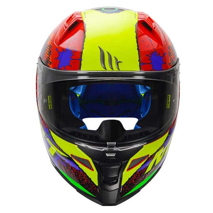 MT Revenge 2 Piston Gloss Red Helmet