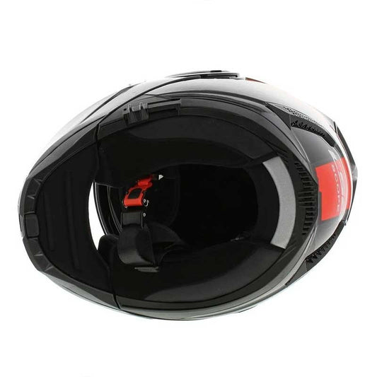 LS2 FF902 Scope HAMR Gloss Black Titanium Red Helmet