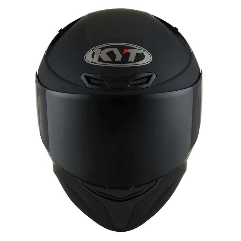 KYT TT Course Plain Matt Black Helmet
