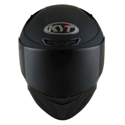 KYT TT Course Plain Matt Black Helmet