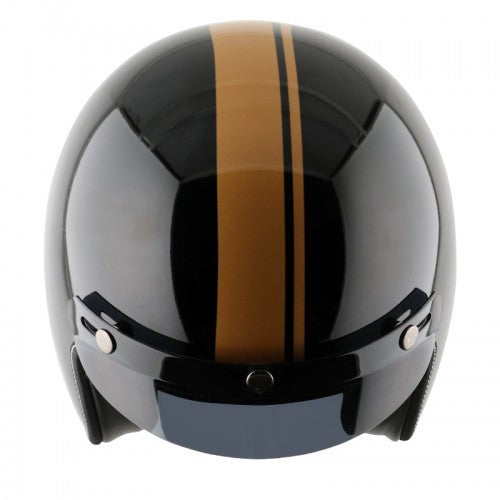 Axor Retro Jet Euro Globe Gloss Black Gold Helmet