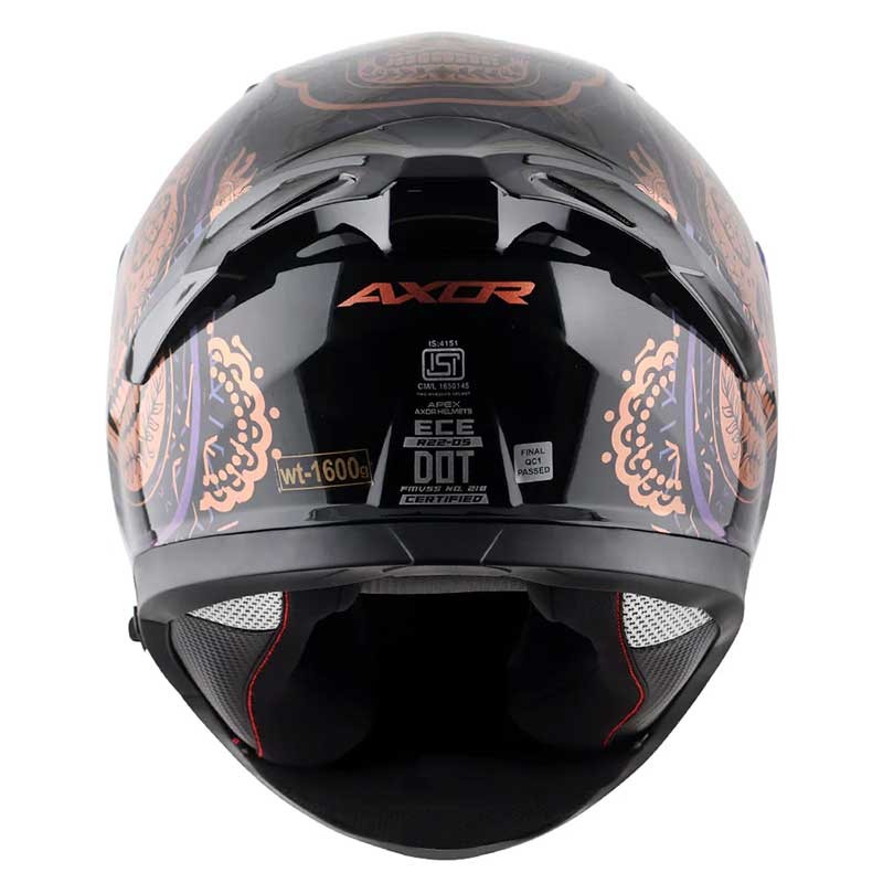 Axor Apex Trance Black Gold Helmet