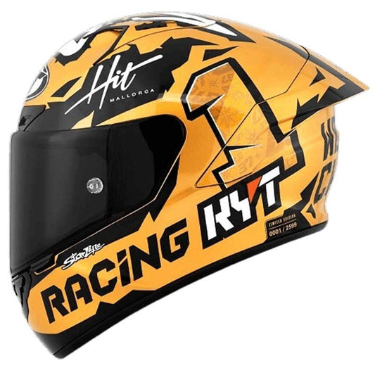 KYT NZ-Race Augusto Fernandez Champion Le Gloss Helmet Gold