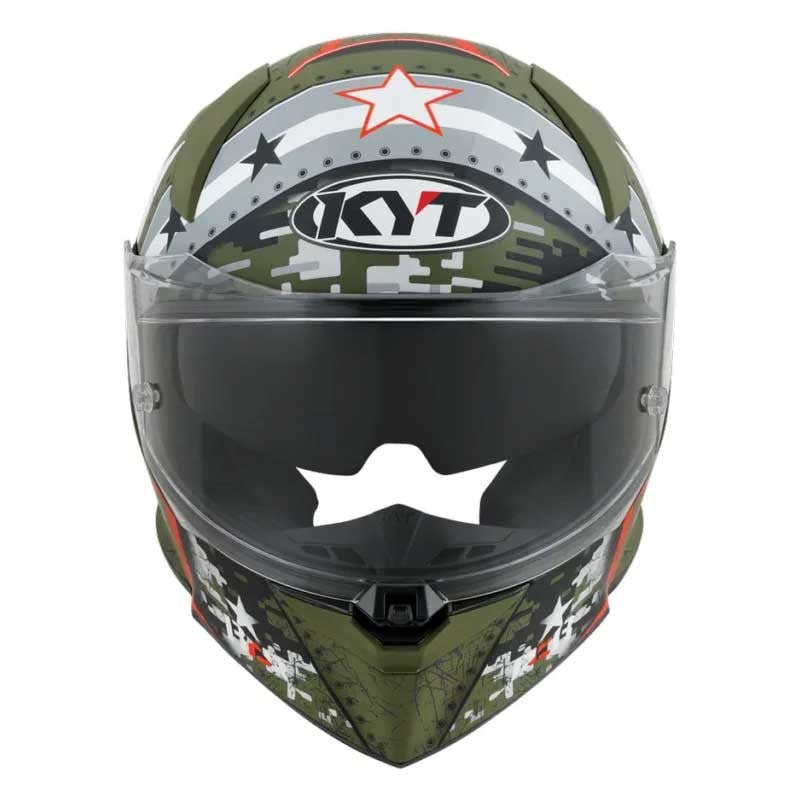 KYT R2R Pro Assault Matt Green Army Helmet