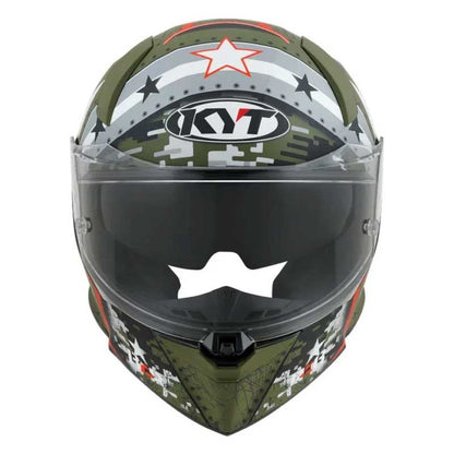 KYT R2R Pro Assault Matt Green Army Helmet