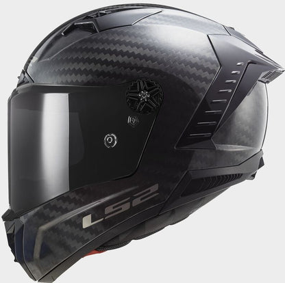 LS2 FF805 Thunder Plus Gloss Carbon Helmet - 06