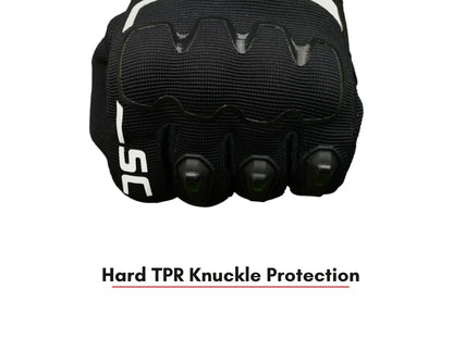 Scala Atlas Gloves Black White
