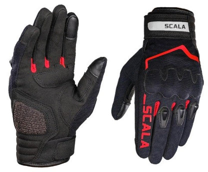 Scala Atlas Gloves Black Red