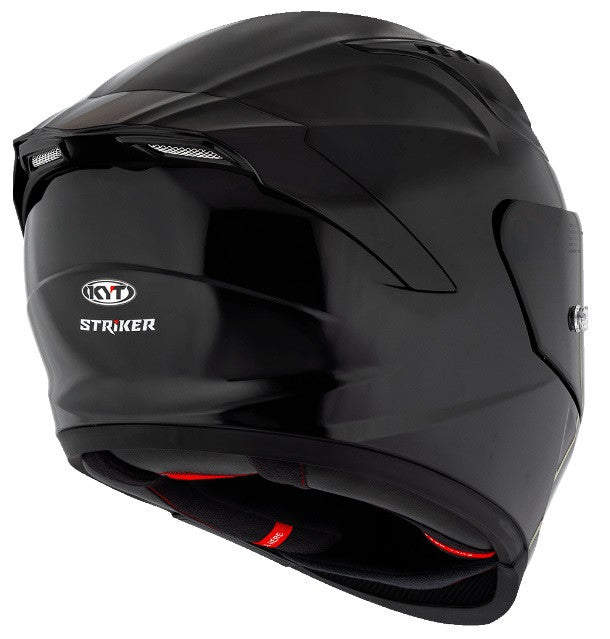 KYT Striker Plain Gloss Black Helmet