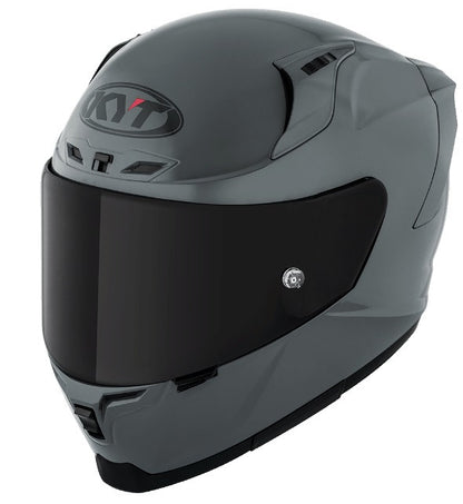 KYT Striker Plain GRL Gloss Grey Helmet