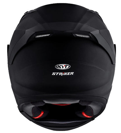 KYT Striker Plain Matt Black Helmet