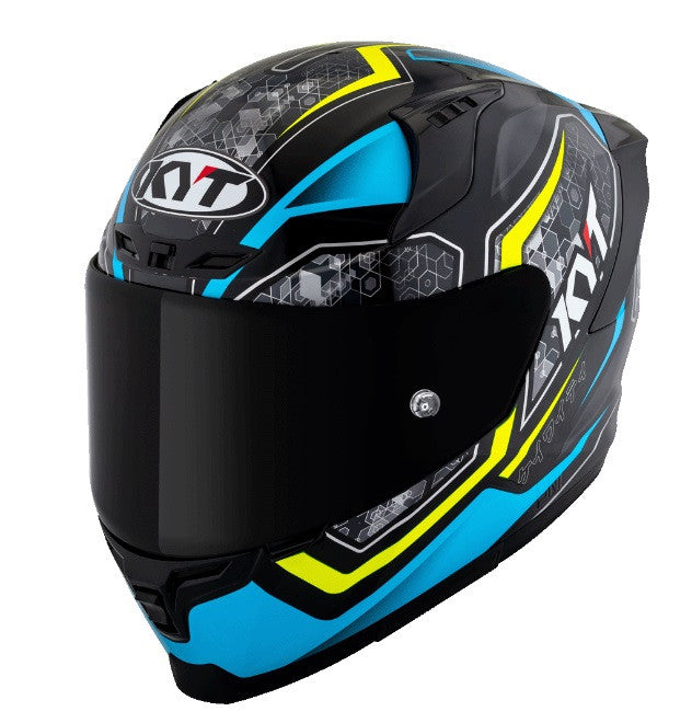 KYT Striker #01 Black Blue Helmet