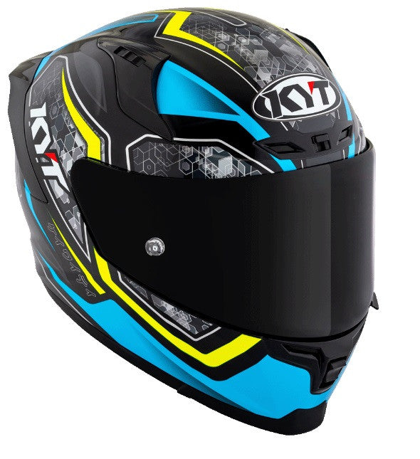 KYT Striker #01 Black Blue Helmet
