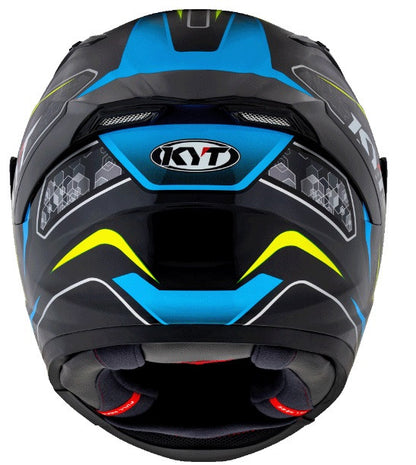 KYT Striker #01 Black Blue Helmet