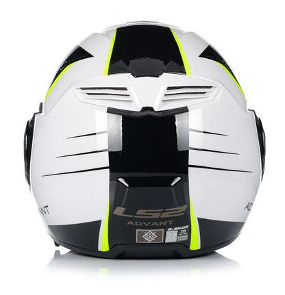 LS2 FF900 Valiant II Advant Codex-Gloss Black White Helmets