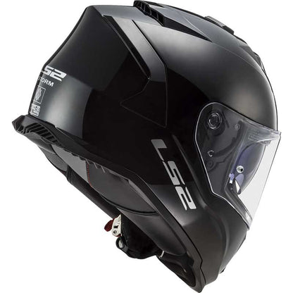 LS2 FF800 Storm Solid Gloss Black Helmet